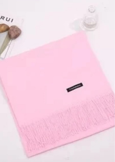 Cashmere mix scarf /wrap baby pink
