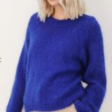 Rhona sweater Sustainable materials blueing