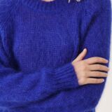 Rhona sweater Sustainable materials blueing