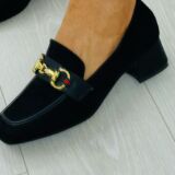 Gucci dupe loafers black