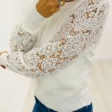 Clara sweater white