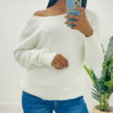 Ellie sweater white