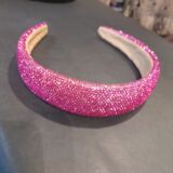 Sequin hairband fuschia