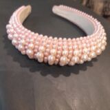 High Pearl hairband lite pink