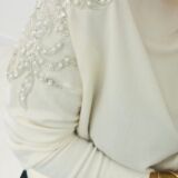 embellished sweater cream