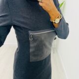 Urban chic dress grey marl