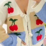 Cherry cardigan