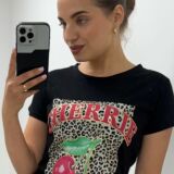 Black cherrie tee