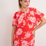 cape dress colour orange multi