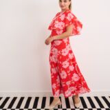 cape dress colour orange multi