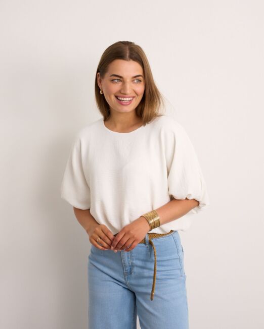 Blousson top