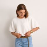 Blousson top