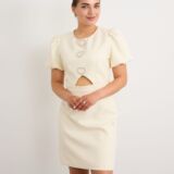 Heart embellished dress