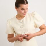 Heart embellished dress