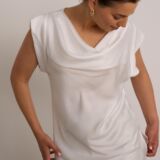 Satin top