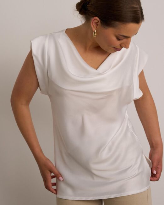 Satin top