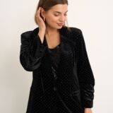 Sparkle stud blazer