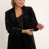 Sparkle stud blazer