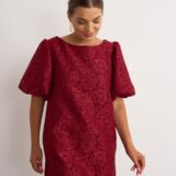 Lace shift dress