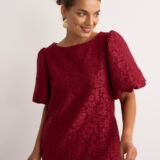 Lace shift dress