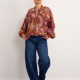 Bird of paradise bomber jacket