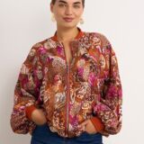 Bird of paradise bomber jacket