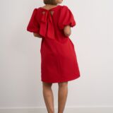 Rose detail shift dress