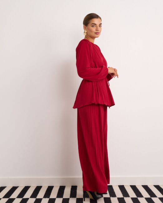 Two piece with pallazo pants