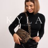 Suede cross body bag