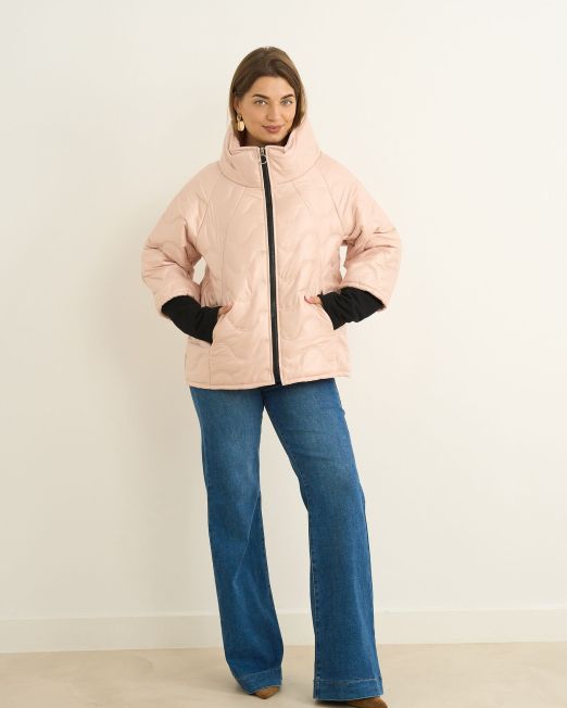 Funnel necked puffer