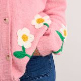 Embroidered cardi