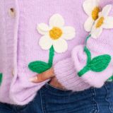 Embroidered cardi