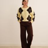 argyle cardi/sweater
